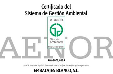 Certificado ISO-14001